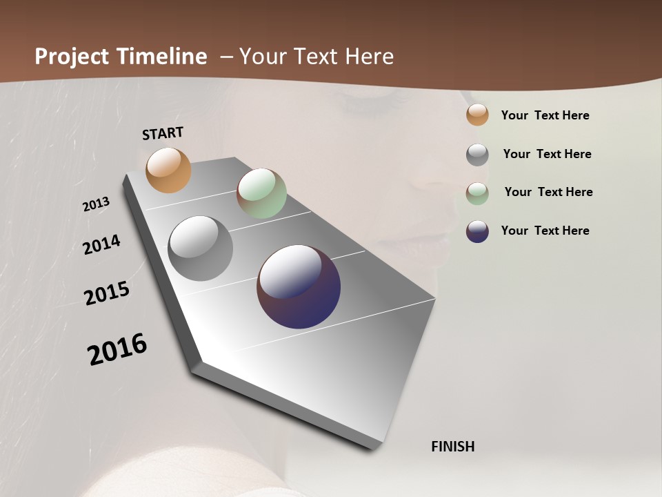 Fun Fair Rides Couple Ethnicity PowerPoint Template