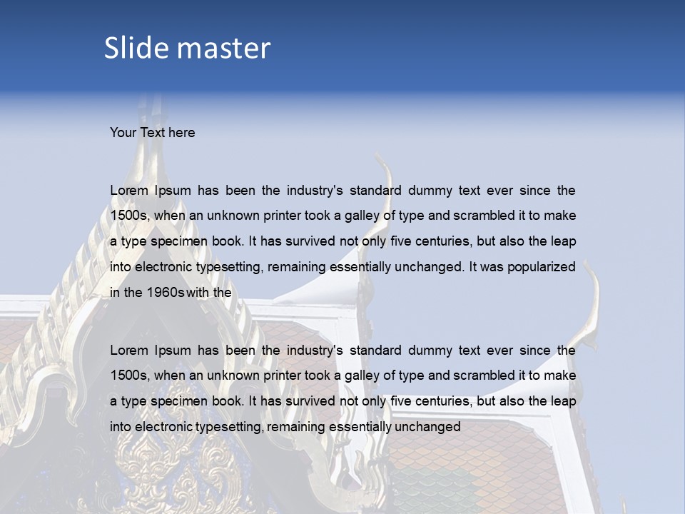 Embrace Fairground Ride Funfairs PowerPoint Template