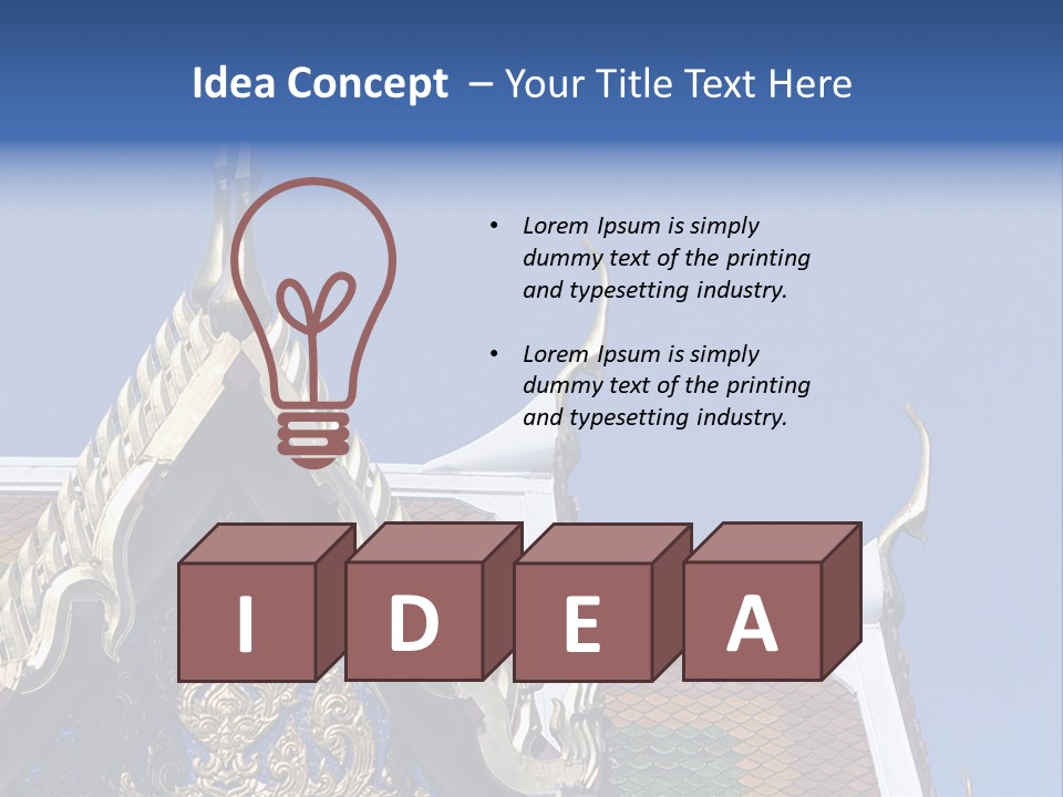 Embrace Fairground Ride Funfairs PowerPoint Template