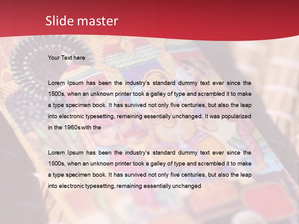 Posters Print Eye PowerPoint Template