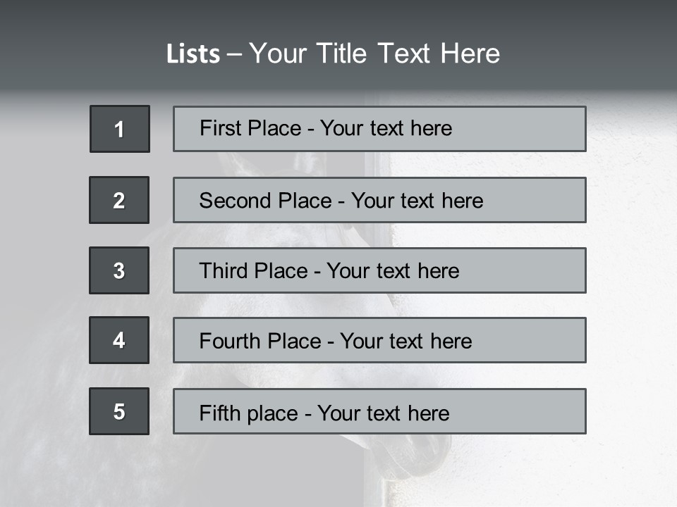 Profile Nobody Fineartprints PowerPoint Template