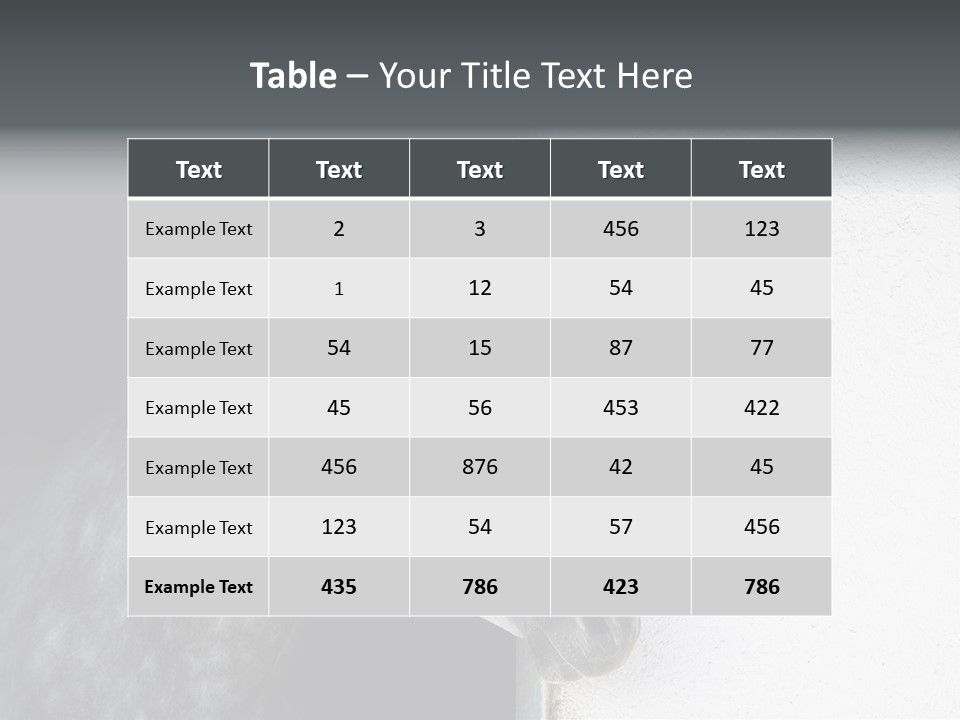 Profile Nobody Fineartprints PowerPoint Template