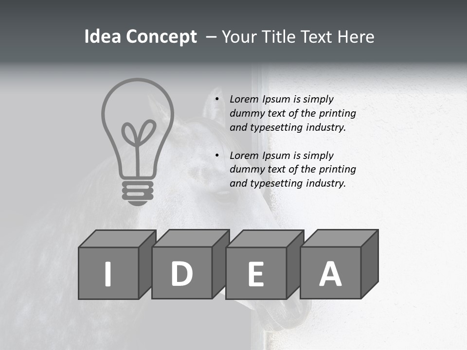 Profile Nobody Fineartprints PowerPoint Template