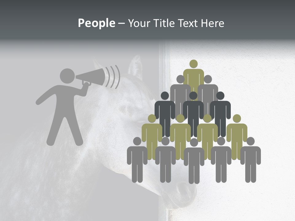 Profile Nobody Fineartprints PowerPoint Template