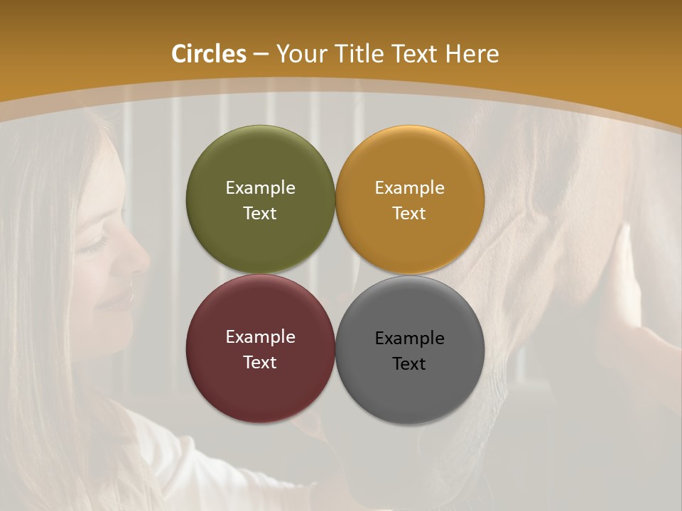 Animal Mural Stockphotograph PowerPoint Template