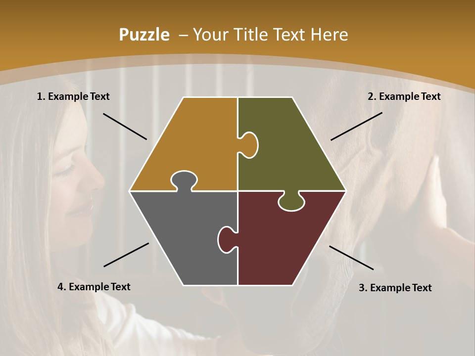 Animal Mural Stockphotograph PowerPoint Template