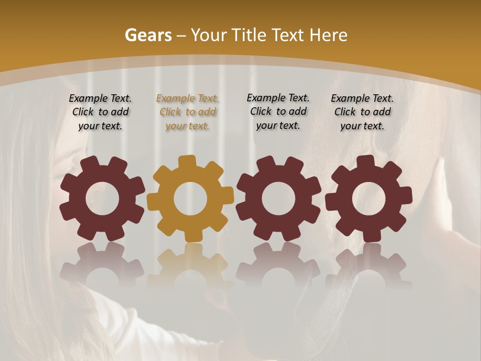 Animal Mural Stockphotograph PowerPoint Template