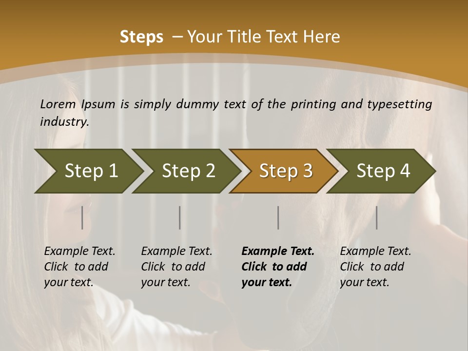 Animal Mural Stockphotograph PowerPoint Template