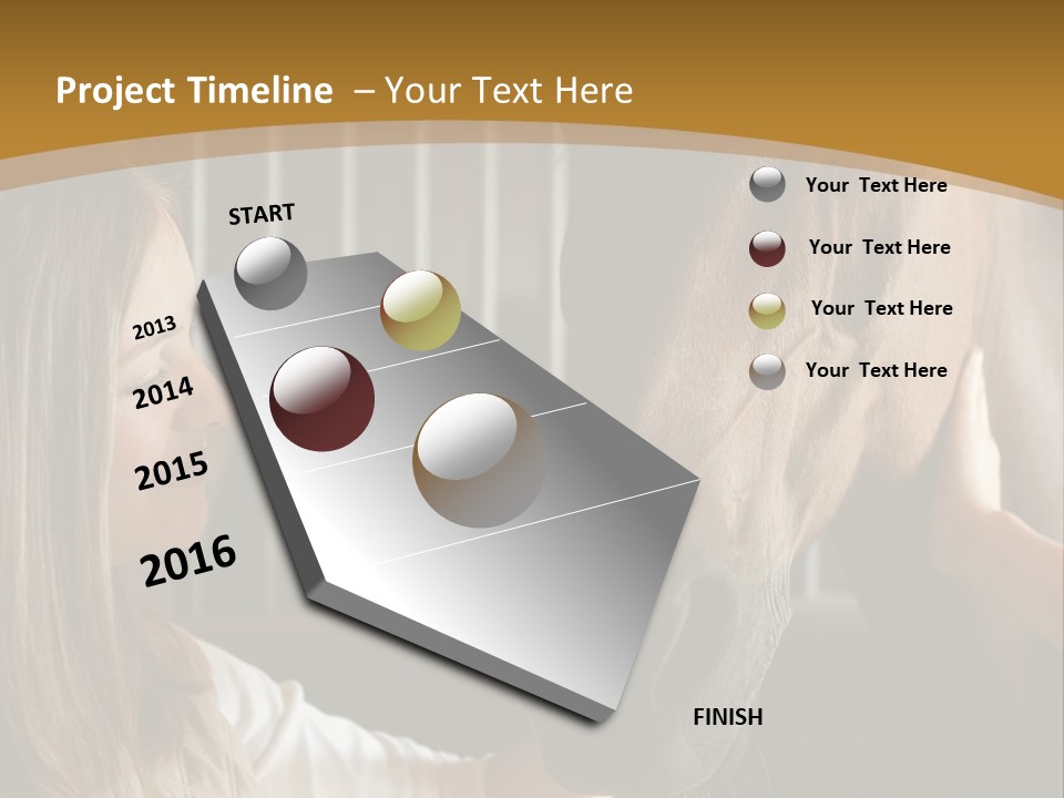 Animal Mural Stockphotograph PowerPoint Template