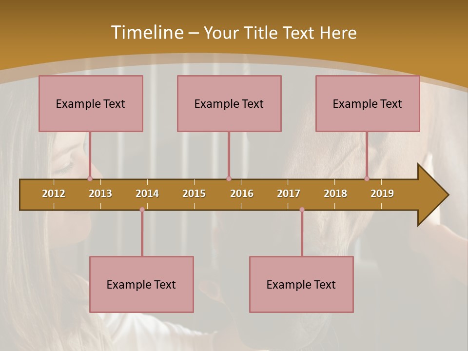 Animal Mural Stockphotograph PowerPoint Template