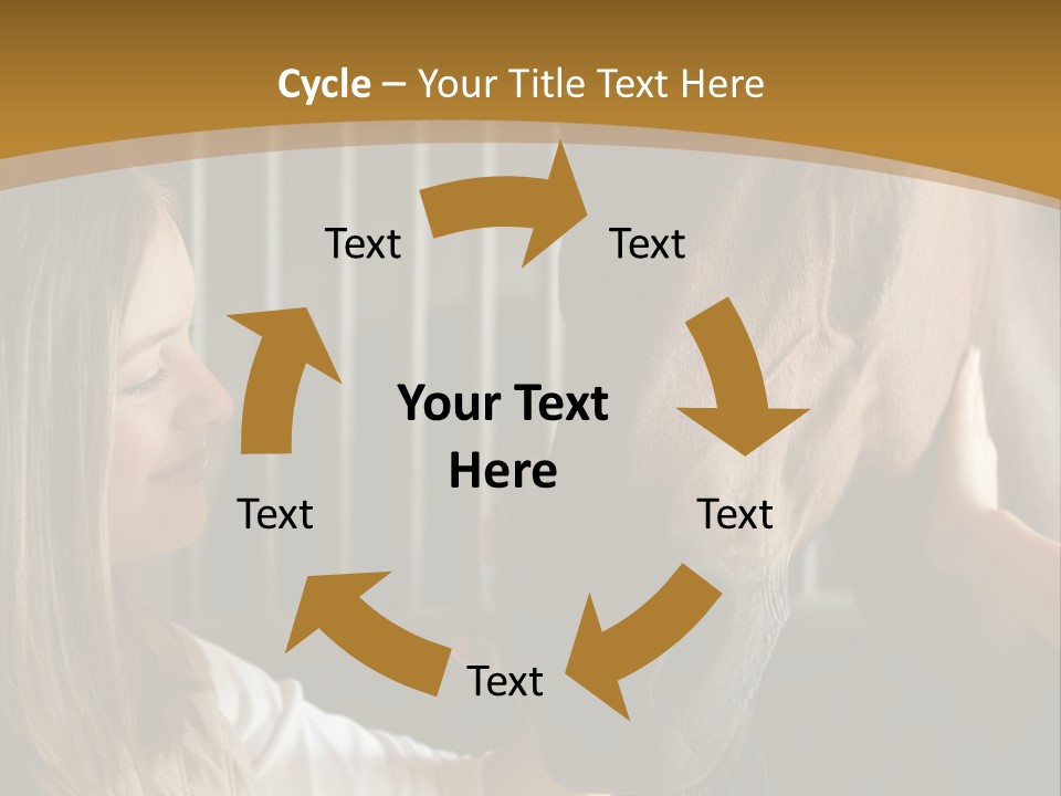 Animal Mural Stockphotograph PowerPoint Template