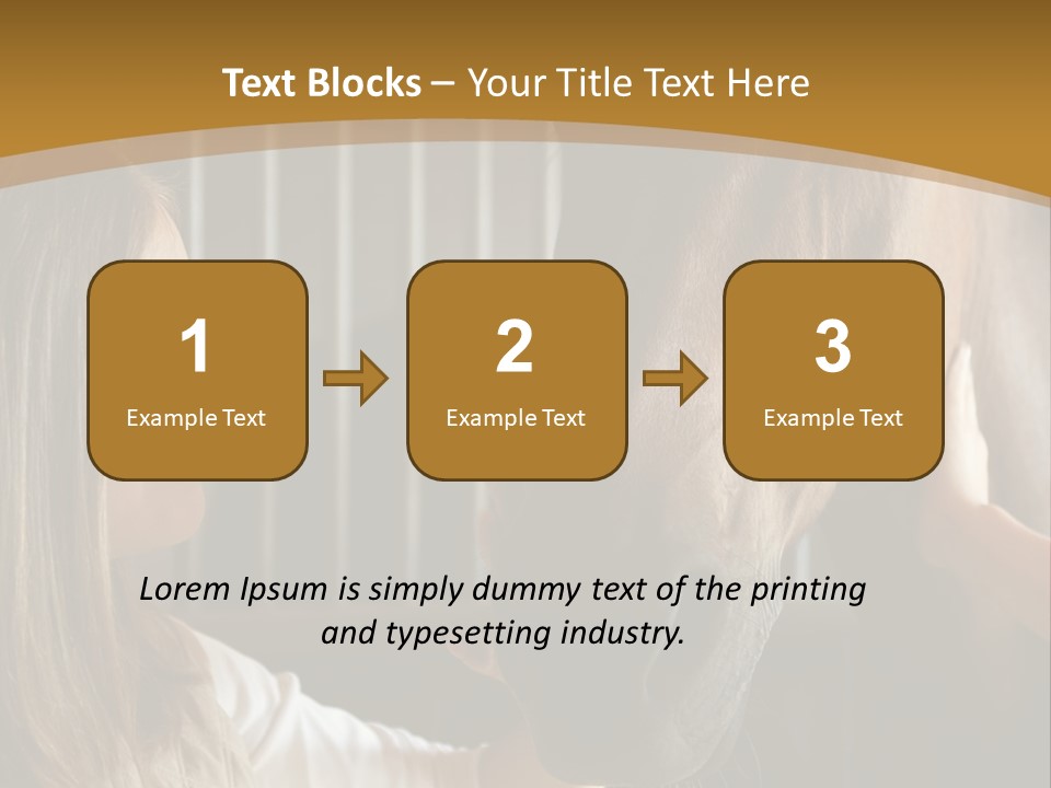 Animal Mural Stockphotograph PowerPoint Template