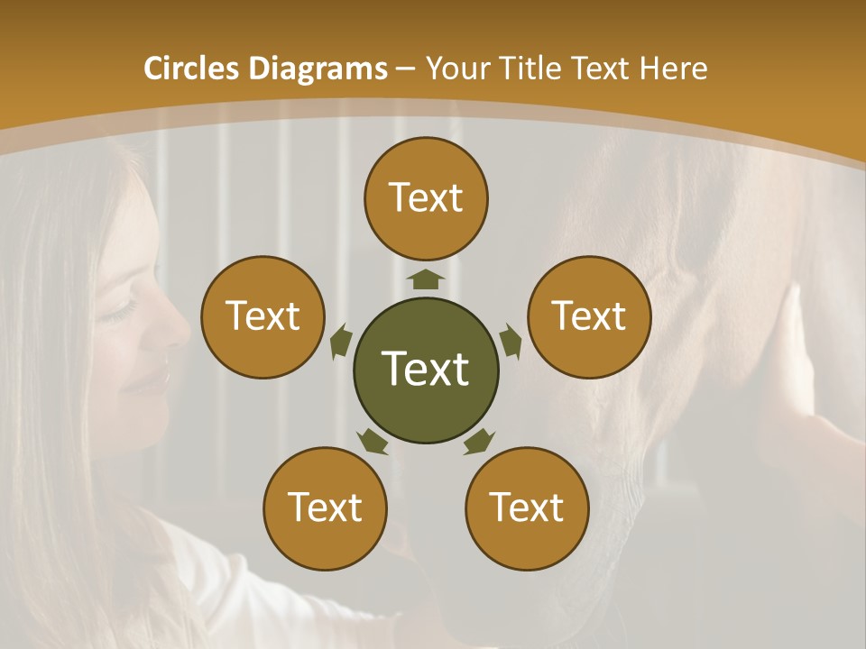 Animal Mural Stockphotograph PowerPoint Template