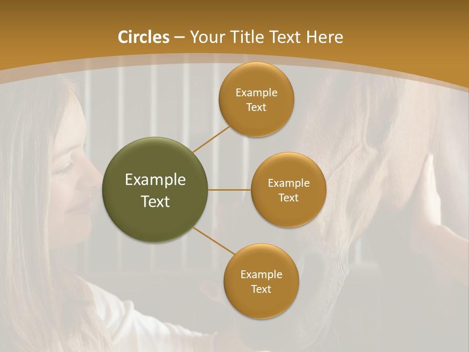 Animal Mural Stockphotograph PowerPoint Template