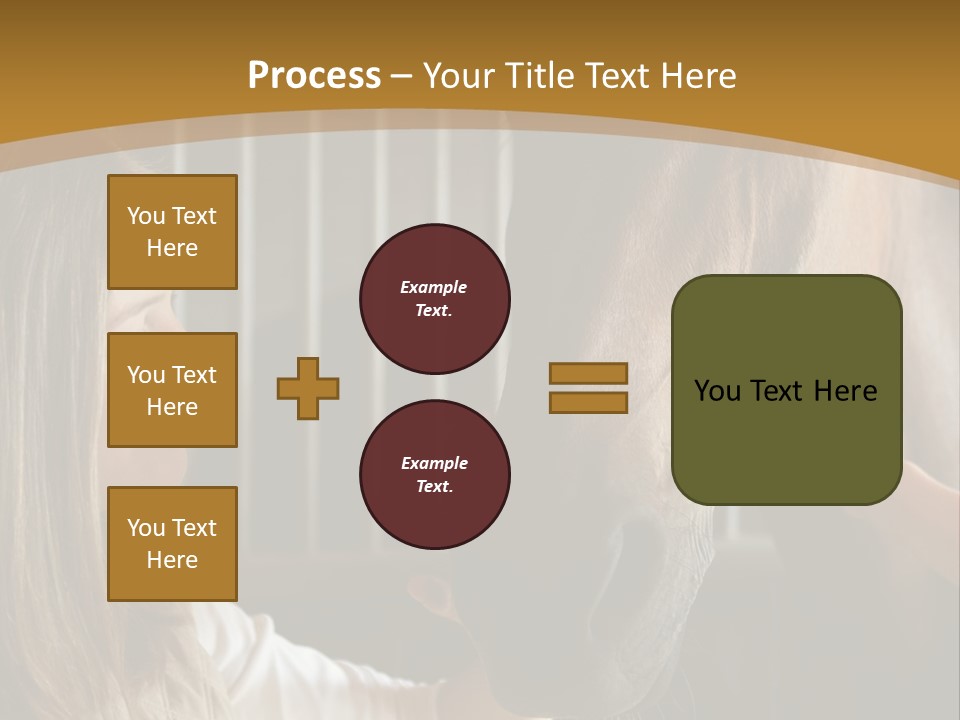 Animal Mural Stockphotograph PowerPoint Template