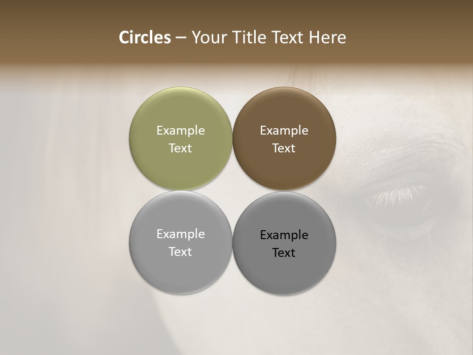 Posters Print Eye PowerPoint Template