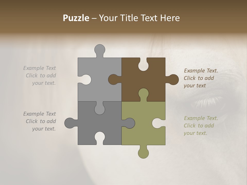 Posters Print Eye PowerPoint Template