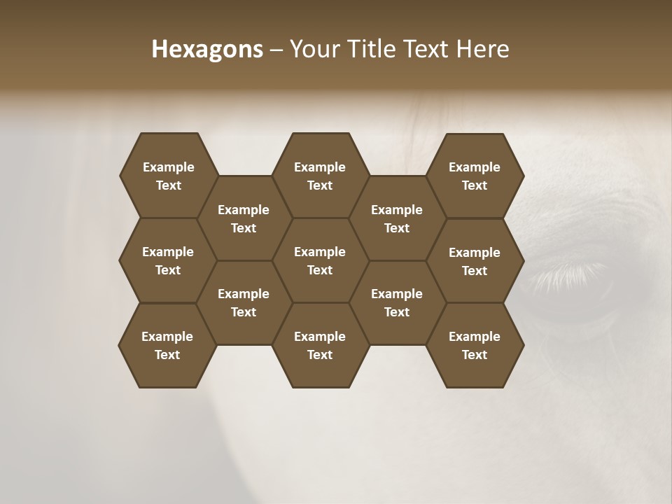 Posters Print Eye PowerPoint Template