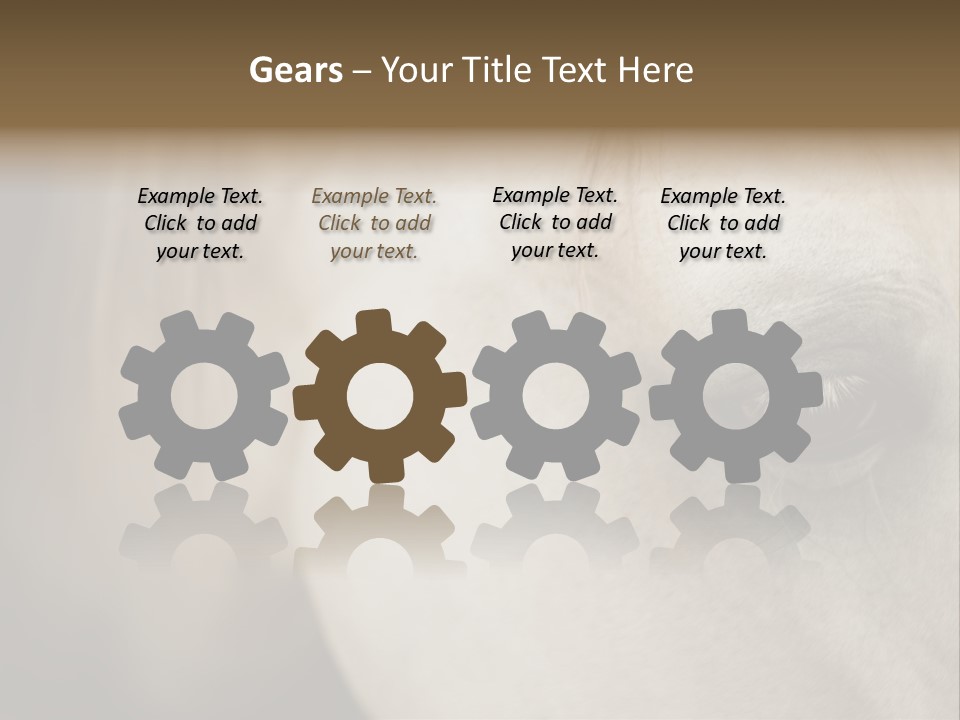 Posters Print Eye PowerPoint Template