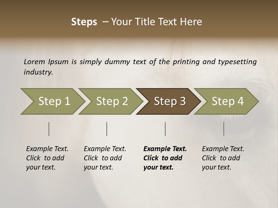 Posters Print Eye PowerPoint Template