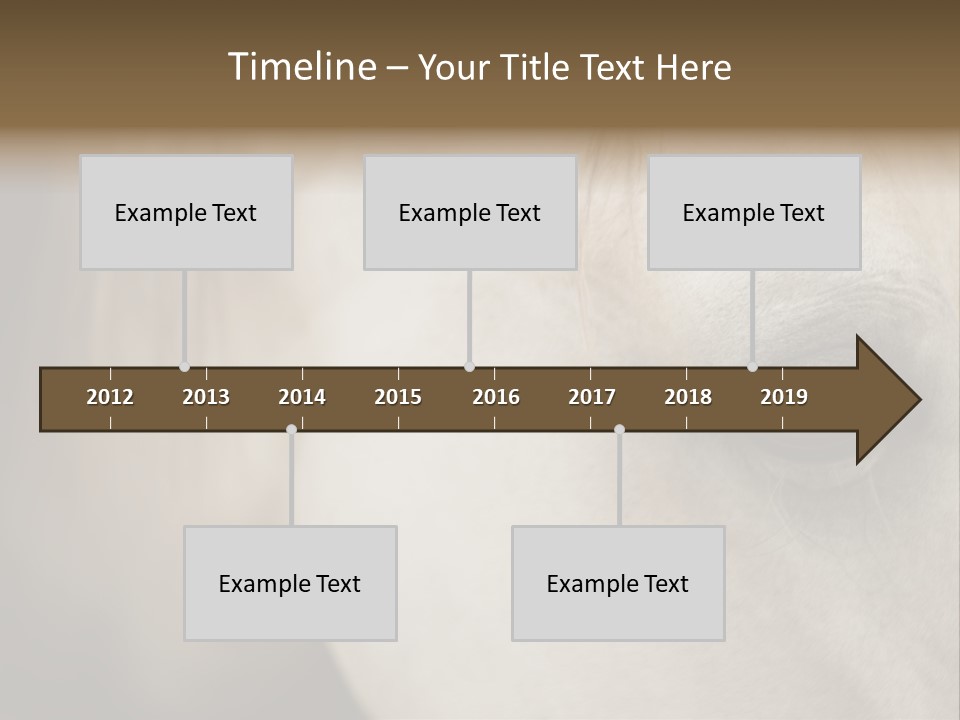 Posters Print Eye PowerPoint Template