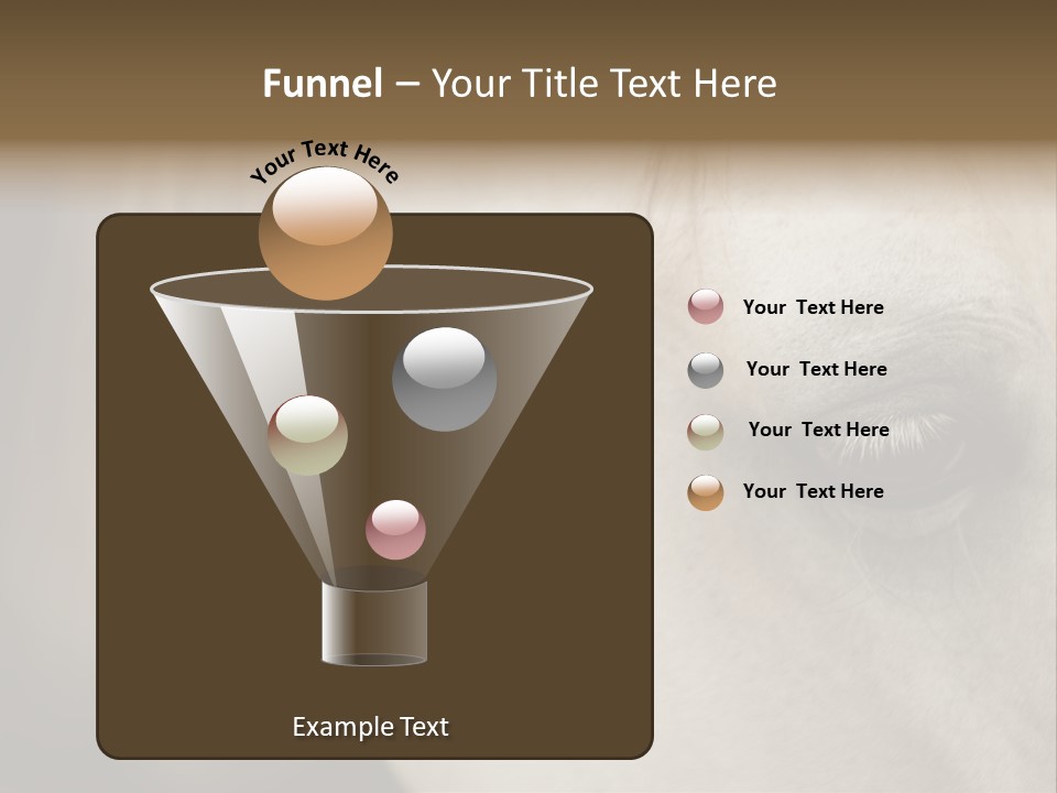 Posters Print Eye PowerPoint Template