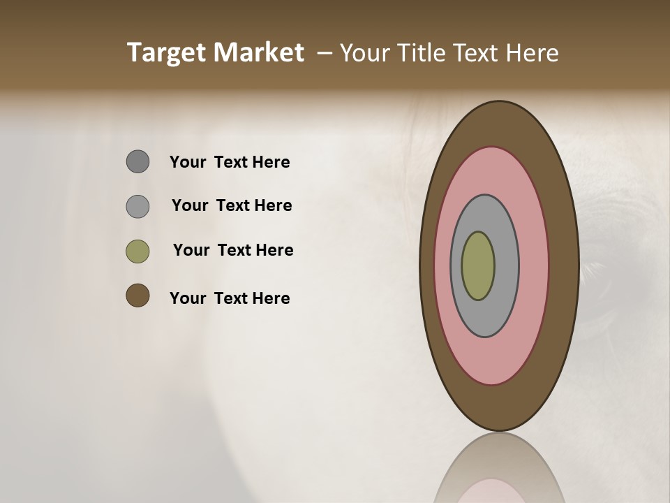 Posters Print Eye PowerPoint Template