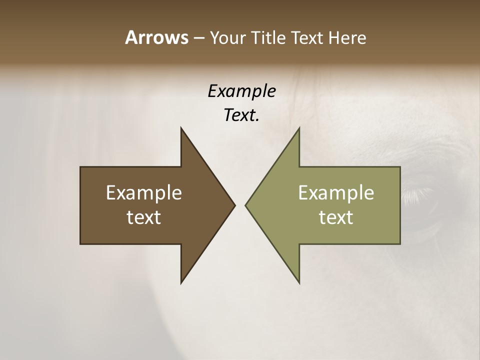 Posters Print Eye PowerPoint Template