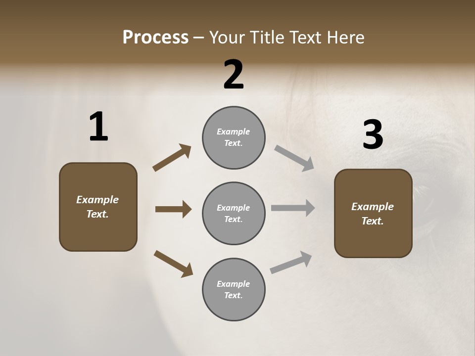 Posters Print Eye PowerPoint Template