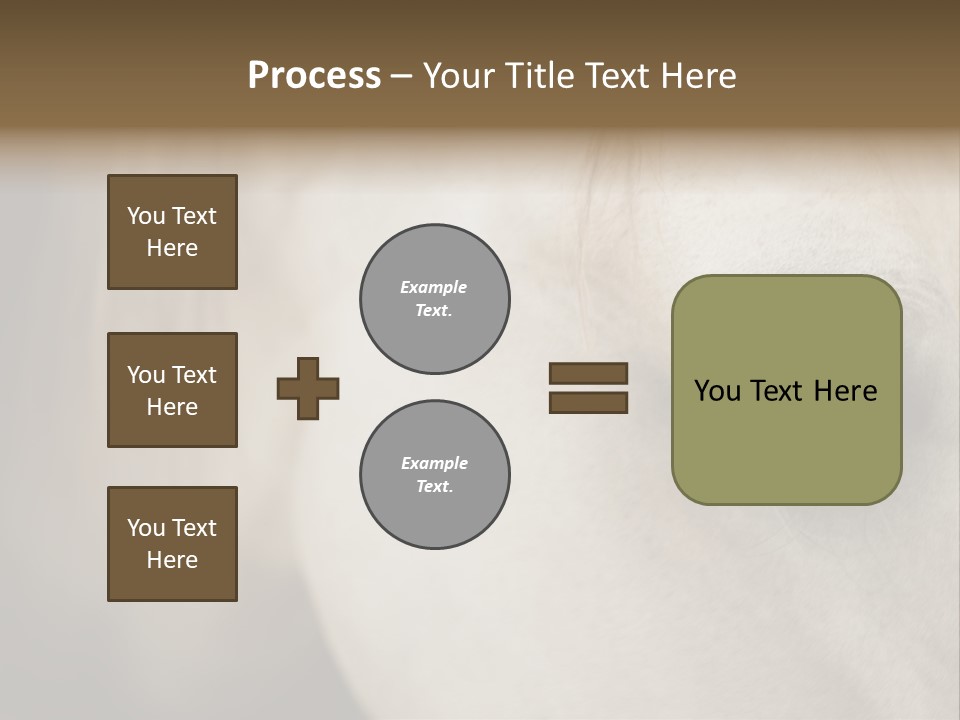 Posters Print Eye PowerPoint Template