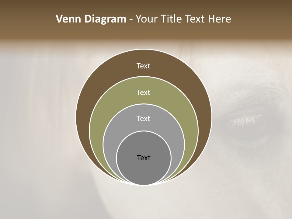 Posters Print Eye PowerPoint Template