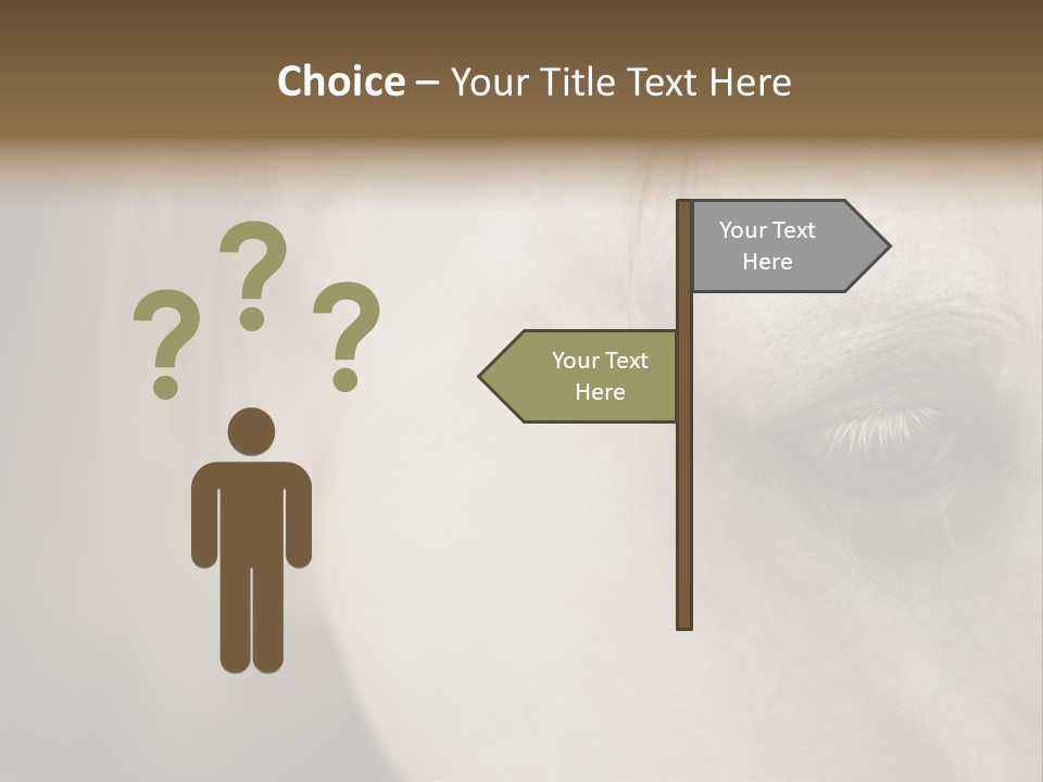 Posters Print Eye PowerPoint Template