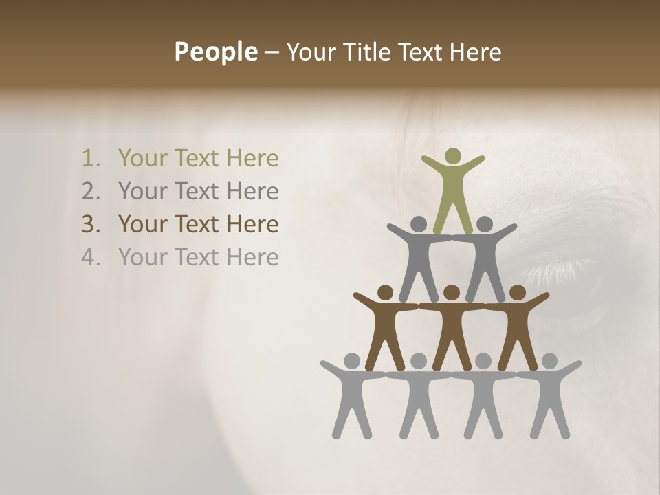 Posters Print Eye PowerPoint Template