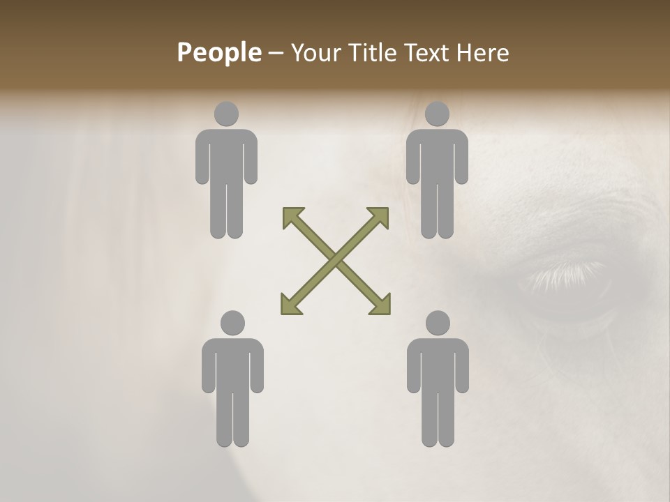 Posters Print Eye PowerPoint Template