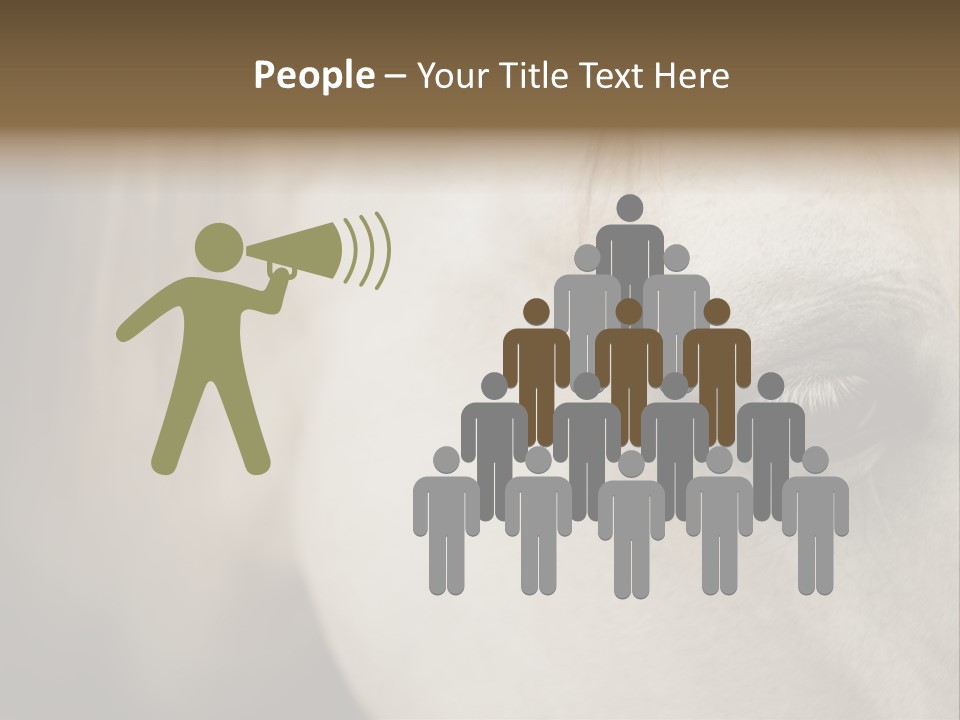 Posters Print Eye PowerPoint Template