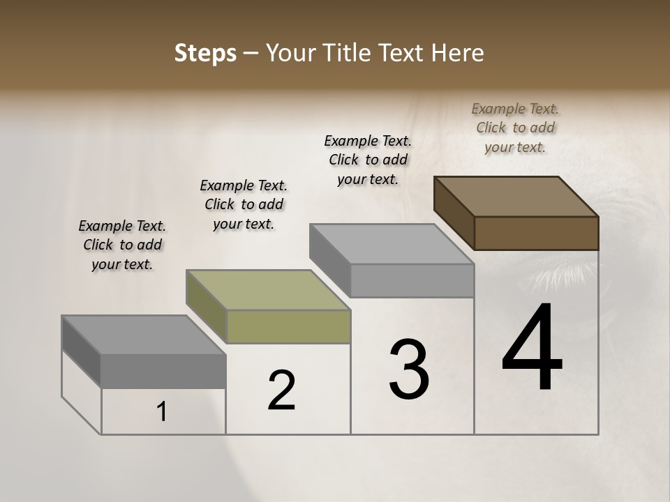 Posters Print Eye PowerPoint Template