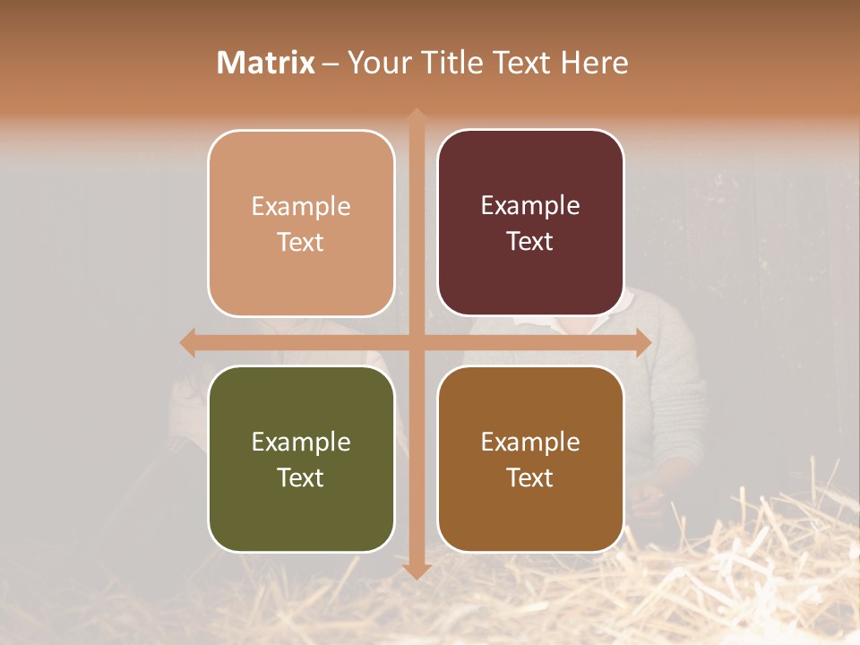 Hay Royaltyfree Fineartprints PowerPoint Template