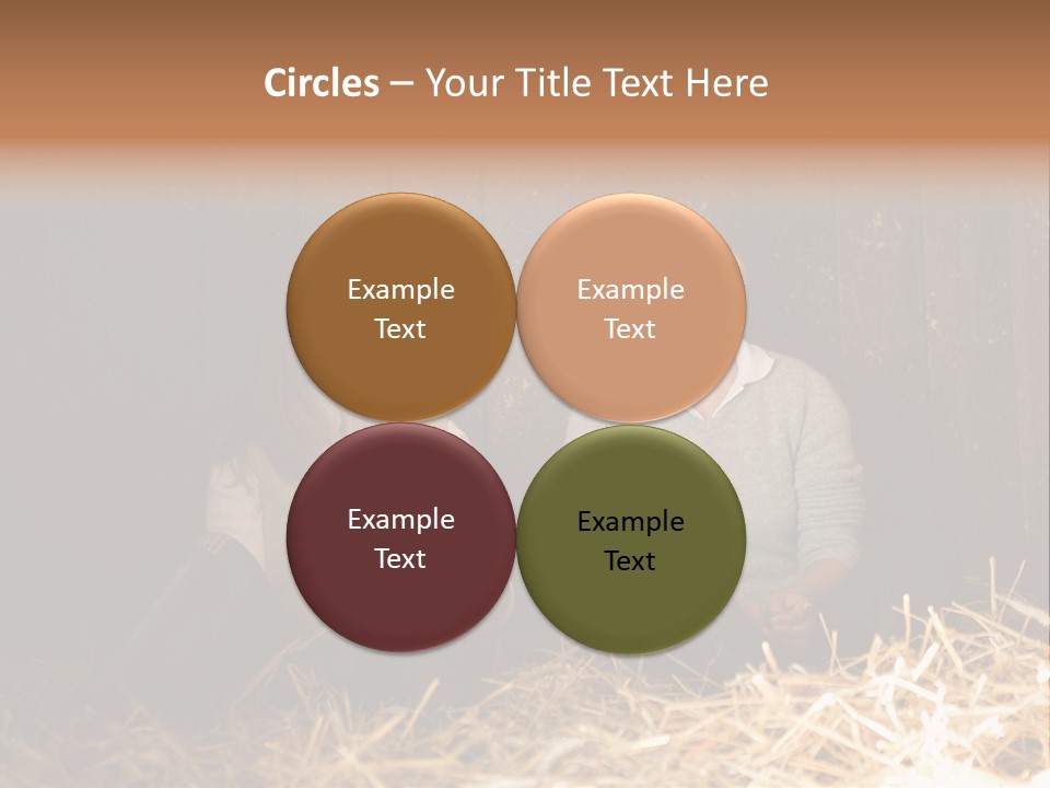 Hay Royaltyfree Fineartprints PowerPoint Template