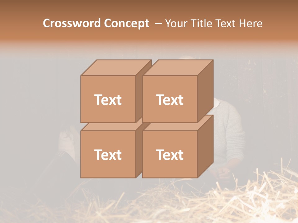 Hay Royaltyfree Fineartprints PowerPoint Template