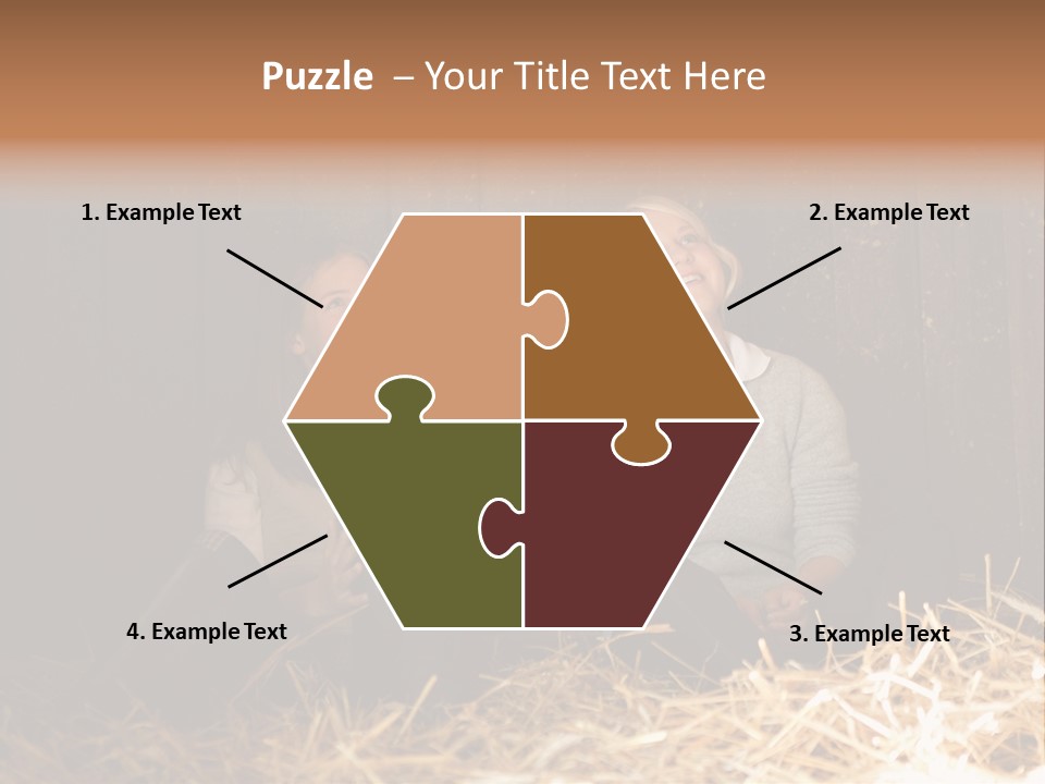 Hay Royaltyfree Fineartprints PowerPoint Template