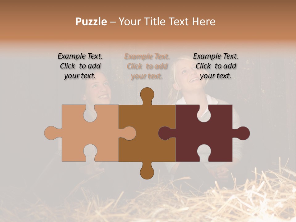 Hay Royaltyfree Fineartprints PowerPoint Template