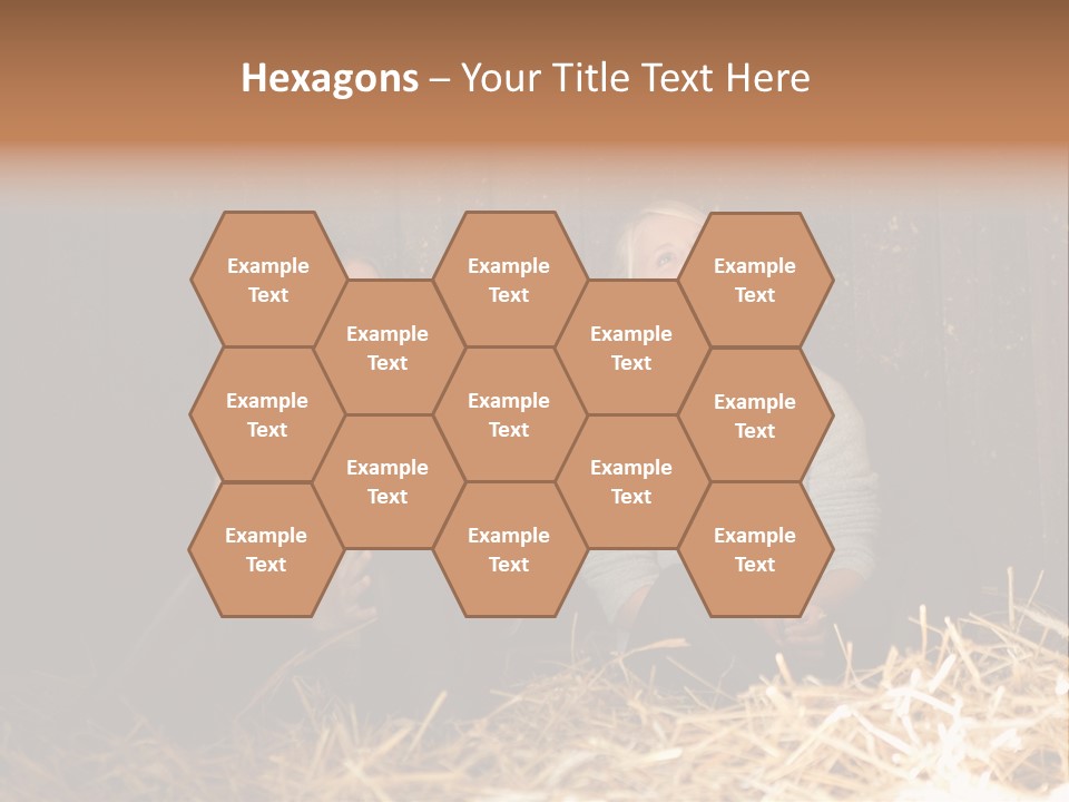 Hay Royaltyfree Fineartprints PowerPoint Template