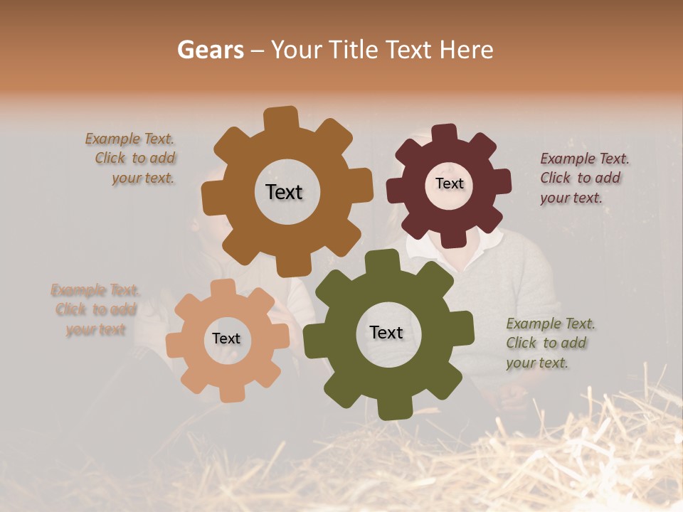 Hay Royaltyfree Fineartprints PowerPoint Template