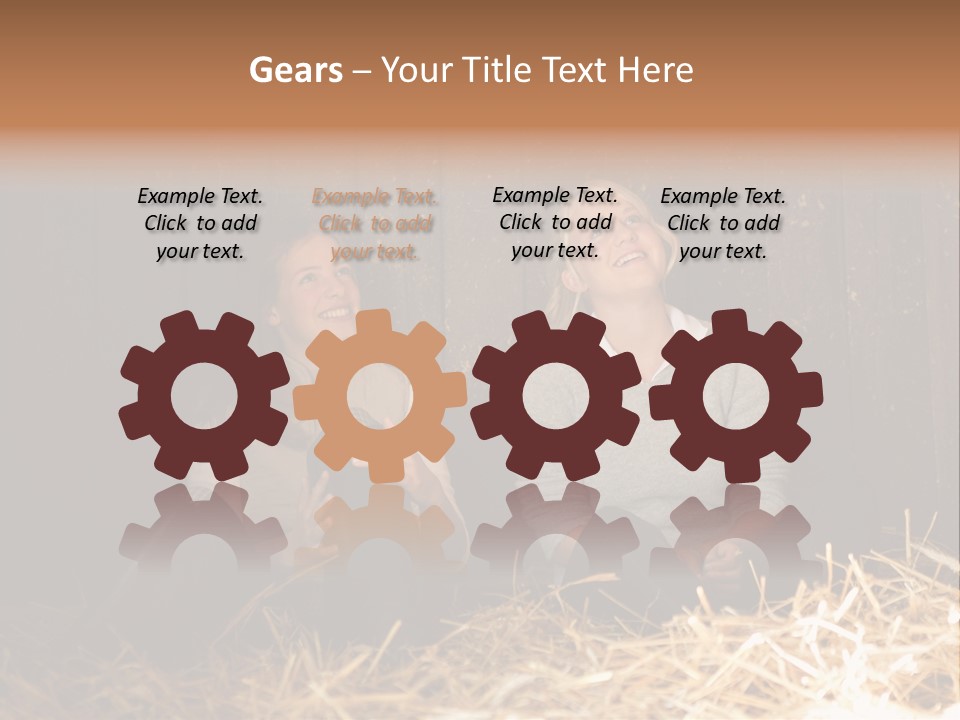 Hay Royaltyfree Fineartprints PowerPoint Template