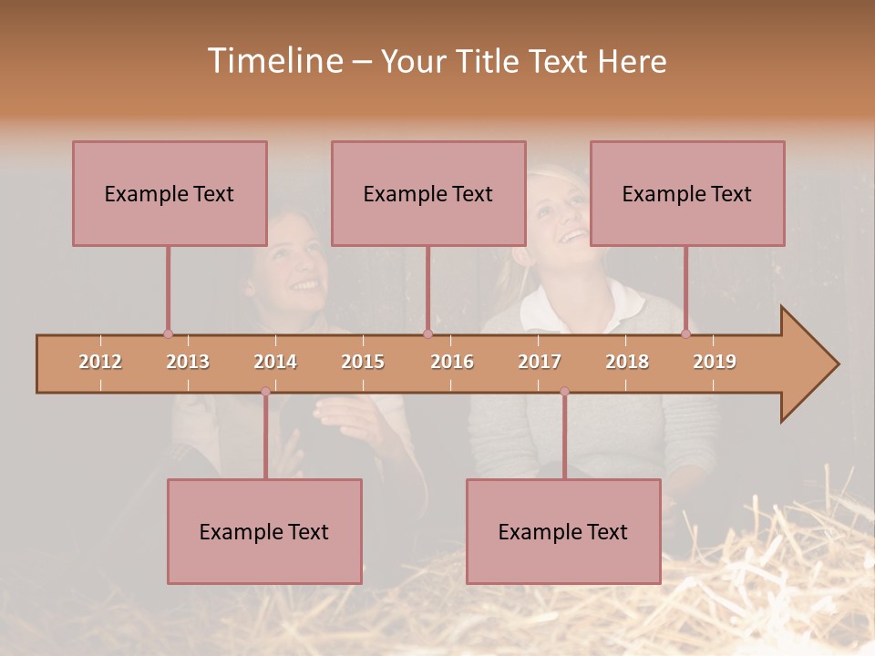 Hay Royaltyfree Fineartprints PowerPoint Template