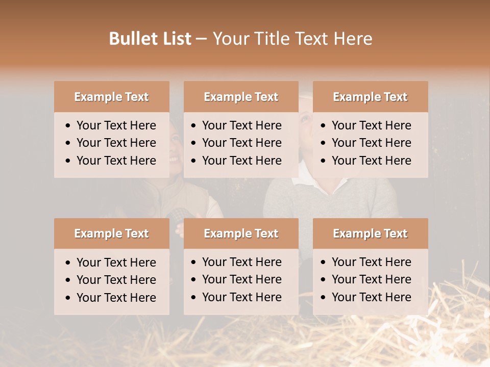 Hay Royaltyfree Fineartprints PowerPoint Template