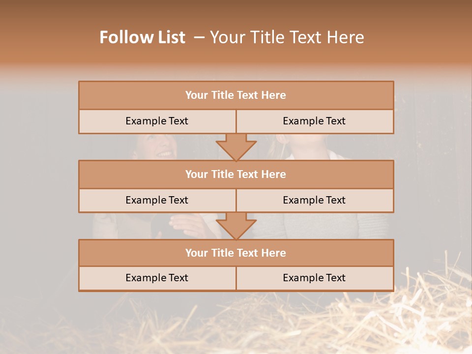 Hay Royaltyfree Fineartprints PowerPoint Template