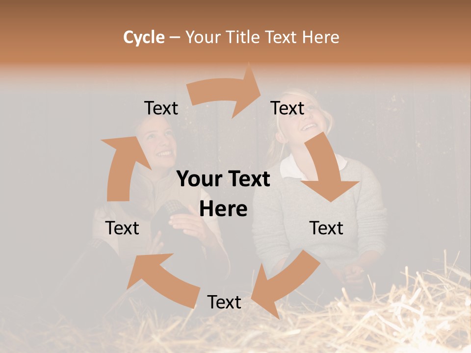 Hay Royaltyfree Fineartprints PowerPoint Template