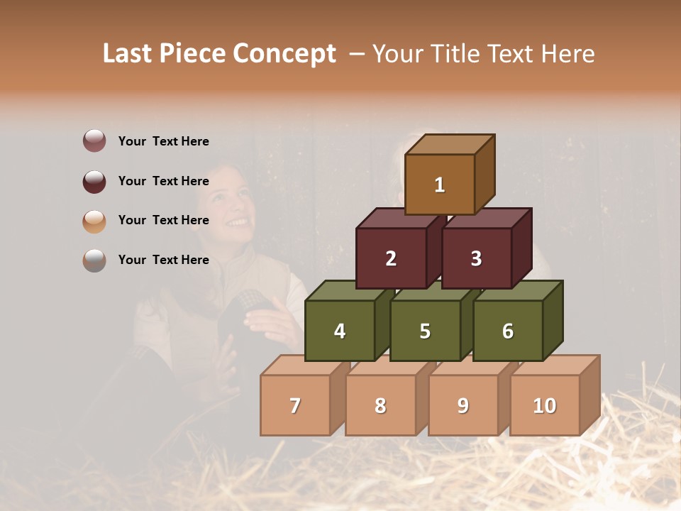 Hay Royaltyfree Fineartprints PowerPoint Template