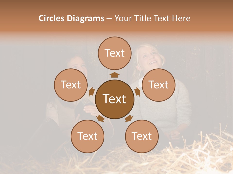 Hay Royaltyfree Fineartprints PowerPoint Template